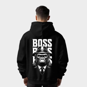 Boss Monkey Graphic Printed Men's Hoodie