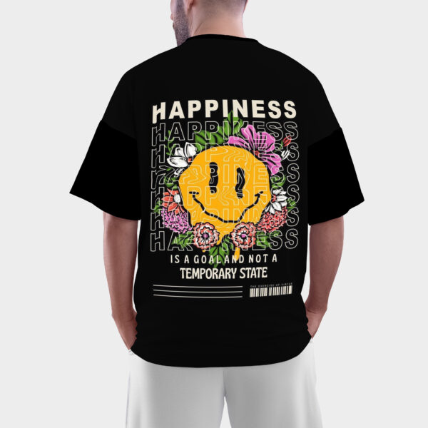 Happiness Design Oversized Classic T-Shirt