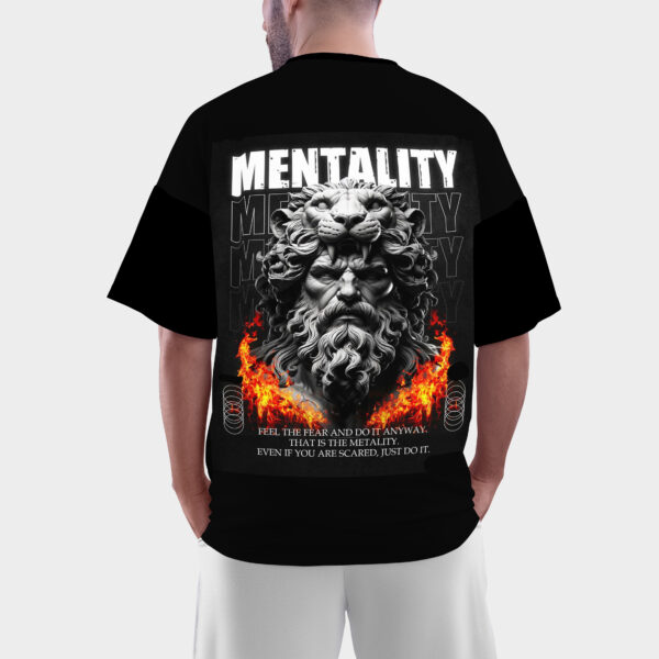 Men’s Mentality Graphic Printed Oversized Classic T-shirt
