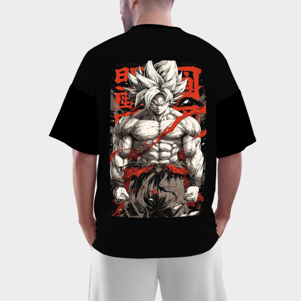 Goku Anime Design  – Oversized Standard T Shirt