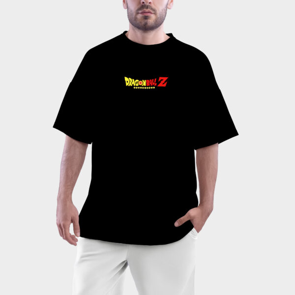 Goku Anime Design  – Oversized Standard T Shirt - Image 2