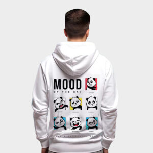 Mood Of  The Day Graphic Printed Hoodie For Men's