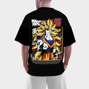 Dragonball Goku Anime Design  – Oversized Standard T Shirt For Men's