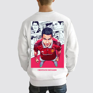 Cristiano Ronaldo Graphic Printed Sweatshirt
