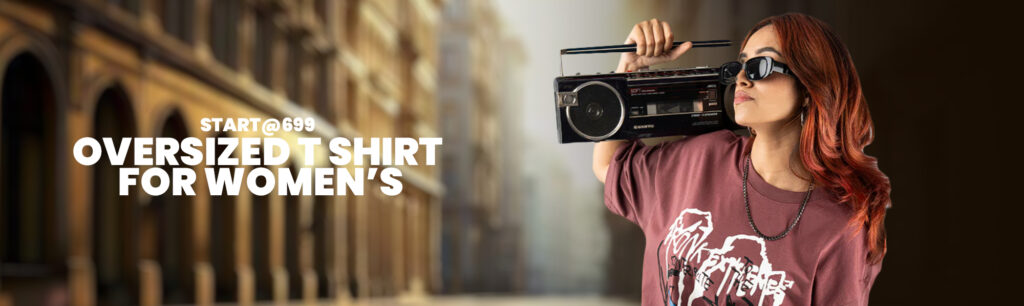 Oversized tshirts For Womens