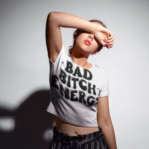Bad Bitch Energy Women's Crop Top
